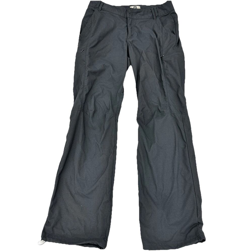REI Pants Women’s 6 UPF 50+ Black Lightweight Hiking Outdoor Camping Gorpcore